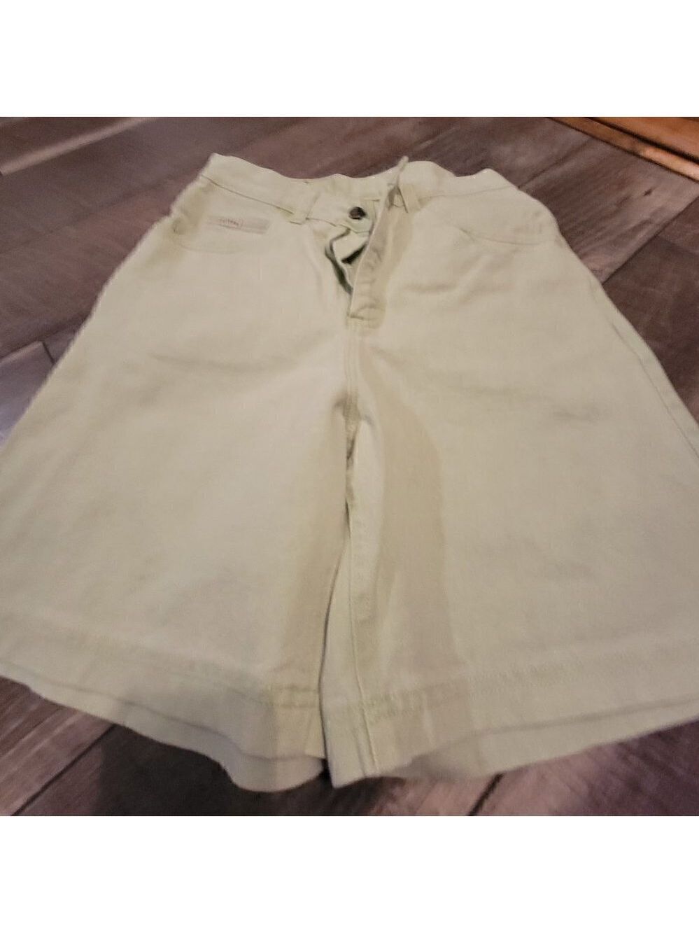 Vintage high waisted shorts - Lee Denim Riders Size 10 Light green